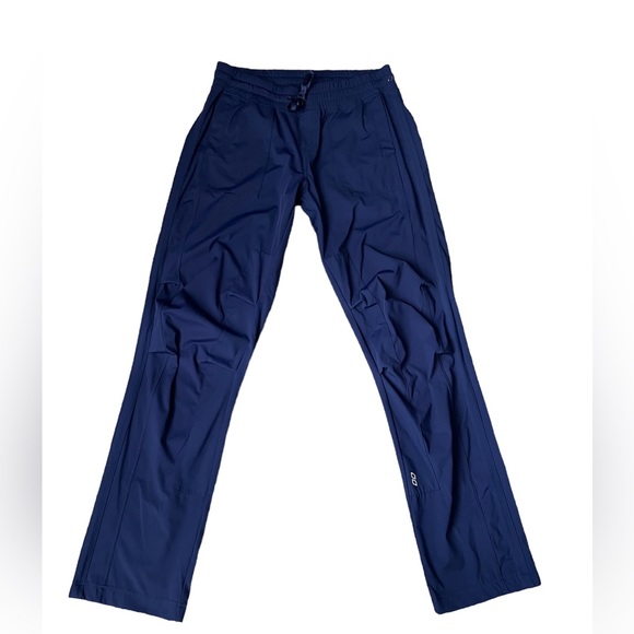 NWOT Elie Tahari Simple Classic Navy Long Tall Sweatpants Joggers Pants (size L) - Picture 2 of 7